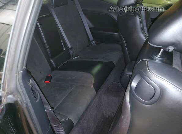 2C3CDZFJ9GH271476 2016 DODGE CHALLENGER Черный Вид задних сидений