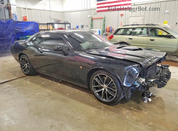 2C3CDZFJ9GH271476 2016 DODGE CHALLENGER Черный Передняя правая четверть