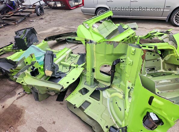 2C3CDZFJ9PH650493 2023 DODGE CHALLENGER Green Vista del salpicadero