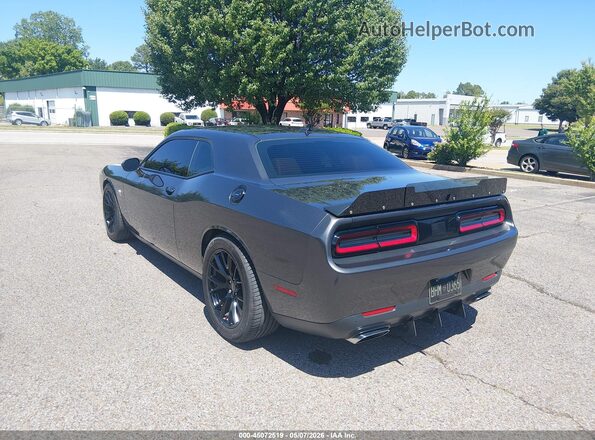 2C3CDZFJXJH246237 2018 DODGE CHALLENGER Серый Задняя левая четверть