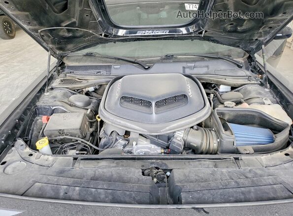 2C3CDZFJXMH580689 2021 DODGE CHALLENGER Black Սալոնի հետևի տեսք