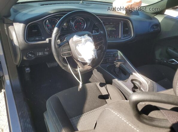 2C3CDZFJXMH599484 2021 DODGE CHALLENGER Silver წინა პანელის ხედი