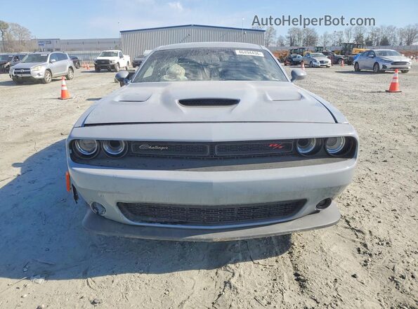 2C3CDZFJXMH599484 2021 DODGE CHALLENGER Silver წინა ხედი