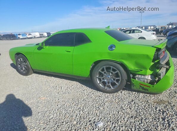 2C3CDZGG1HH567399 2017 DODGE CHALLENGER Зеленый Задняя левая четверть