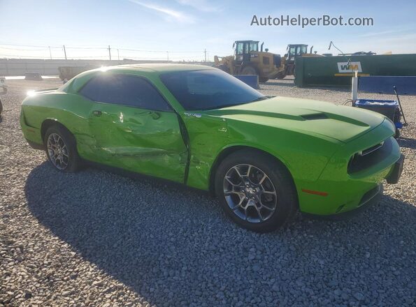 2C3CDZGG1HH567399 2017 DODGE CHALLENGER Зеленый Передняя правая четверть