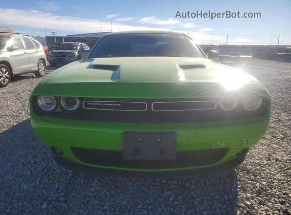 2C3CDZGG1HH567399 2017 DODGE CHALLENGER Зеленый Вид спереди