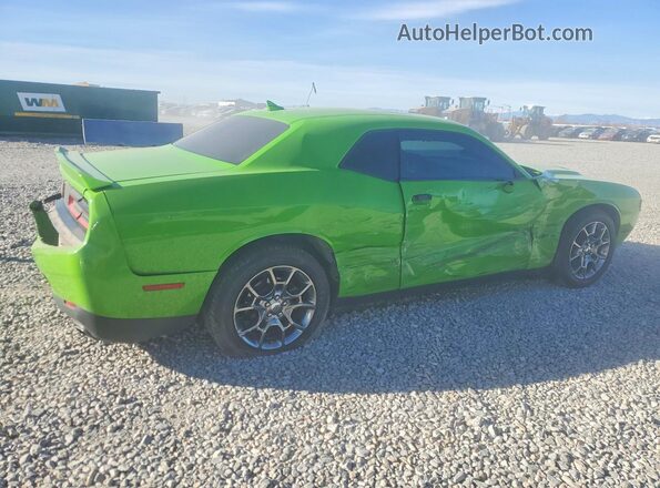 2C3CDZGG1HH567399 2017 DODGE CHALLENGER Зеленый Задняя правая четверть