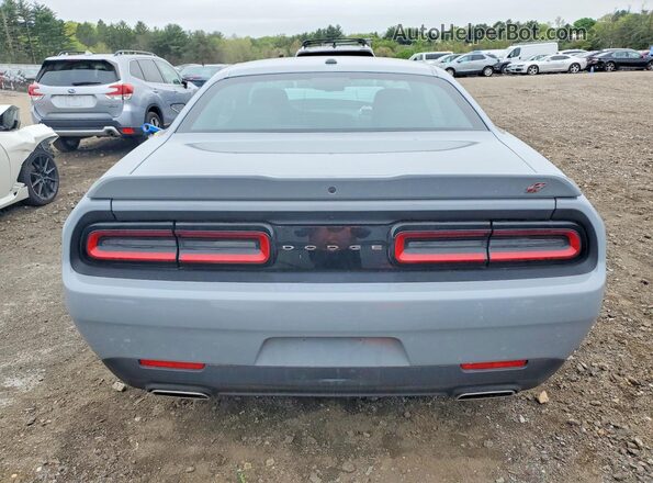 2C3CDZGG4NH185878 2022 DODGE CHALLENGER Серый Вид сзади