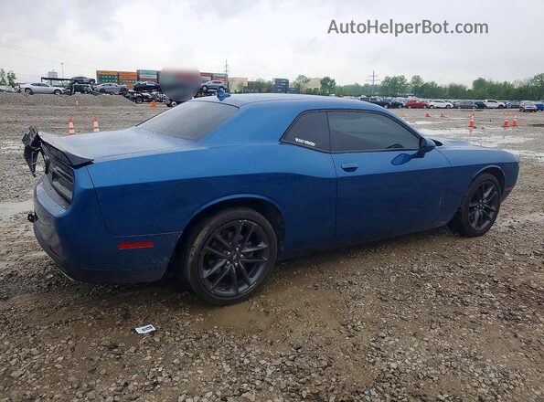 2C3CDZGG8MH605219 2021 DODGE CHALLENGER Blue Tył prawy