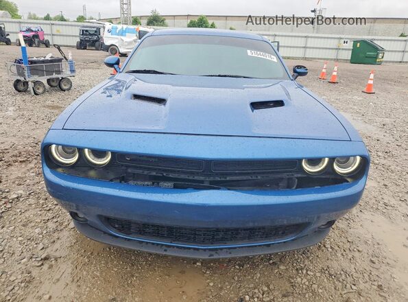 2C3CDZGG8MH605219 2021 DODGE CHALLENGER Blue Widok z przodu
