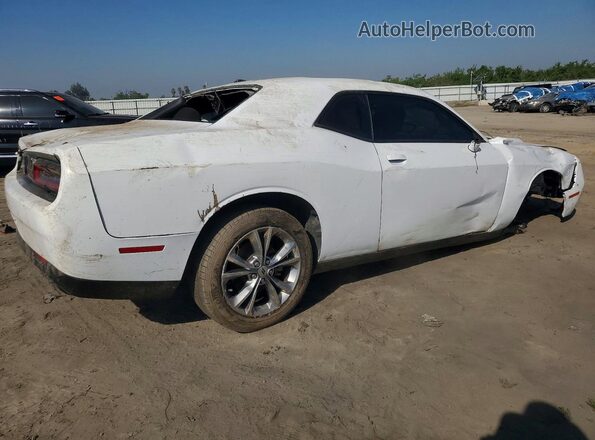 2C3CDZGG9MH547492 2021 DODGE CHALLENGER Белый Задняя правая четверть