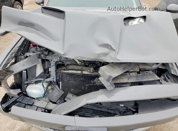 2C3CDZGGXKH690447 2019 DODGE CHALLENGER Серебряный Вид задней части салона