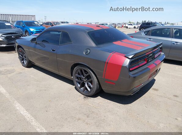 2C3CDZJG2MH672763 2021 DODGE CHALLENGER Gray Tył lewy