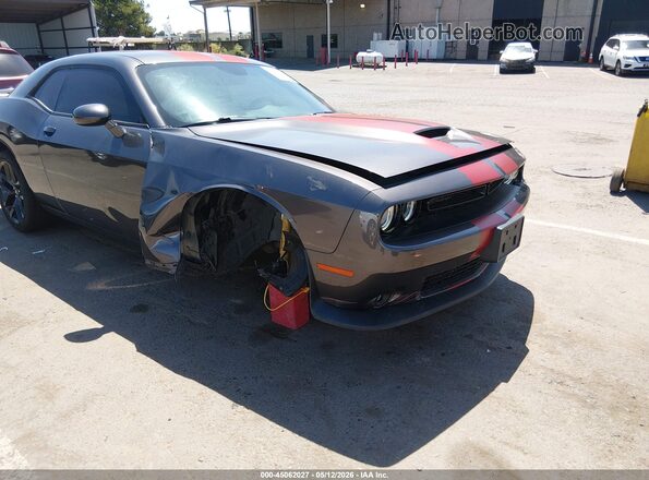 2C3CDZJG2MH672763 2021 DODGE CHALLENGER Gray Widok z przodu