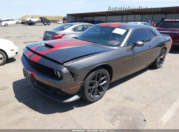 2C3CDZJG2MH672763 2021 DODGE CHALLENGER Gray Przód lewy