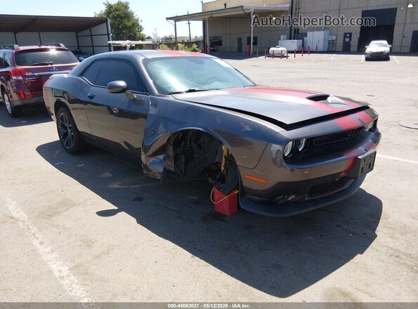 2C3CDZJG2MH672763 2021 DODGE CHALLENGER Gray Przód prawy