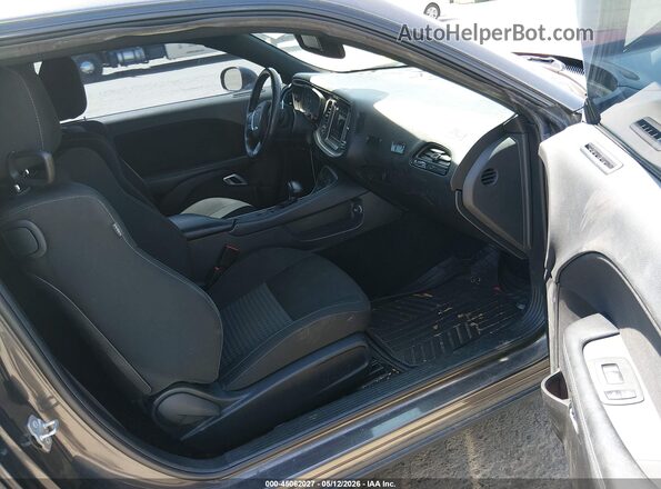 2C3CDZJG2MH672763 2021 DODGE CHALLENGER Gray Widok wnętrza z przodu