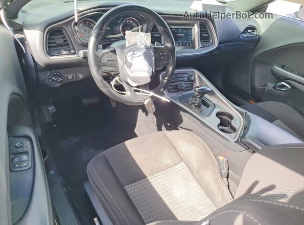 2C3CDZJG4NH181645 2022 DODGE CHALLENGER Gray Widok deski rozdzielczej