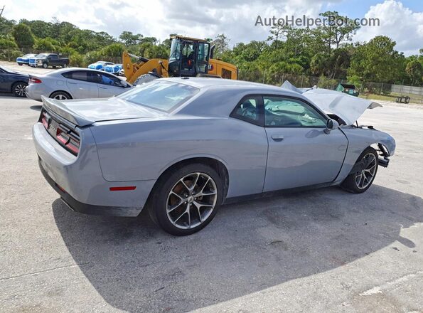 2C3CDZJG4NH181645 2022 DODGE CHALLENGER Gray Tył prawy
