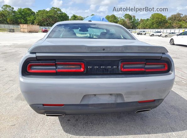 2C3CDZJG4NH181645 2022 DODGE CHALLENGER Gray Widok z tyłu