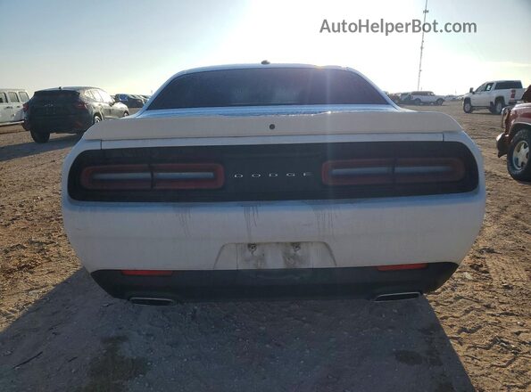 2C3CDZJG6MH677142 2021 DODGE CHALLENGER White Widok z tyłu