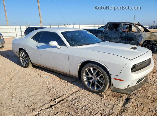 2C3CDZJG6MH677142 2021 DODGE CHALLENGER White Przód prawy