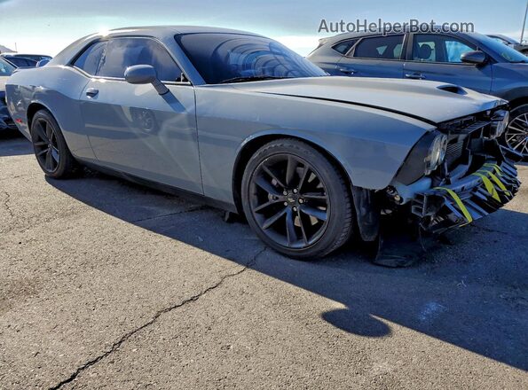 2C3CDZJG7MH610968 2021 DODGE CHALLENGER Gray Delantero derecho