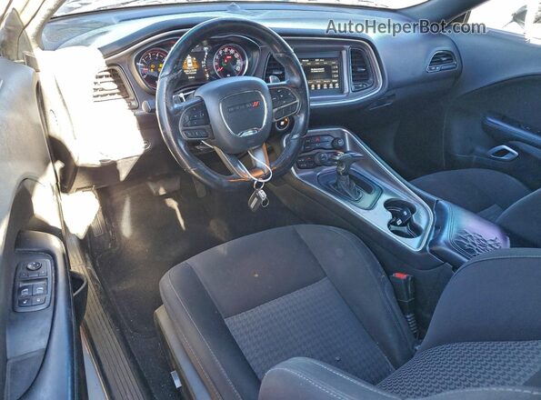 2C3CDZJG7MH610968 2021 DODGE CHALLENGER Gray Vista del salpicadero