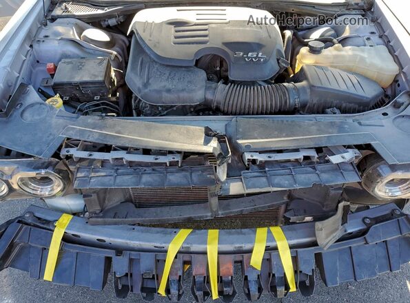 2C3CDZJG7MH610968 2021 DODGE CHALLENGER Gray Vista interior trasera