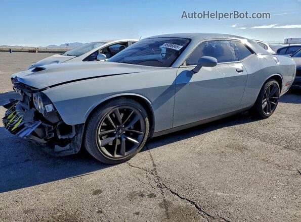 2C3CDZJG7MH610968 2021 DODGE CHALLENGER Gray Vista tres cuartos delantera izquierda