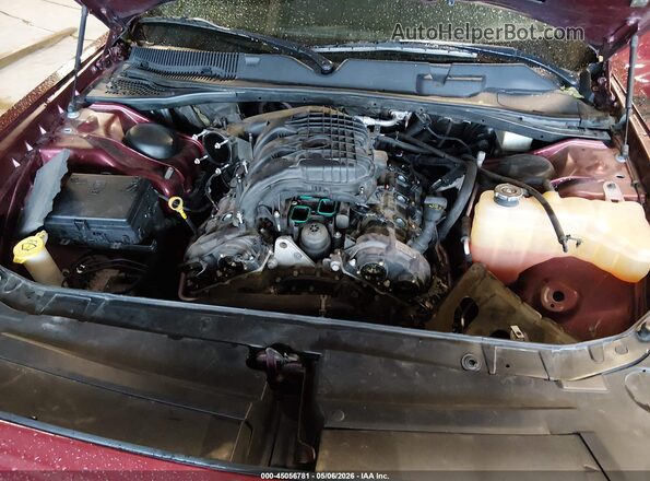 2C3CDZJG8MH573560 2021 DODGE CHALLENGER Бордовый Вид сзади