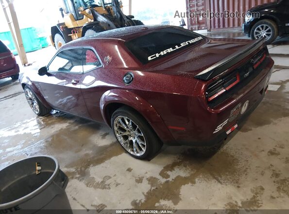2C3CDZJG8MH573560 2021 DODGE CHALLENGER Бордовый Задняя левая четверть