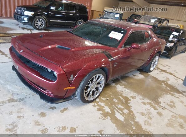 2C3CDZJG8MH573560 2021 DODGE CHALLENGER Бордовый Передняя левая четверть