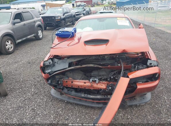 2C3CDZJGXNH188065 2022 DODGE CHALLENGER Оранжевый Вид спереди