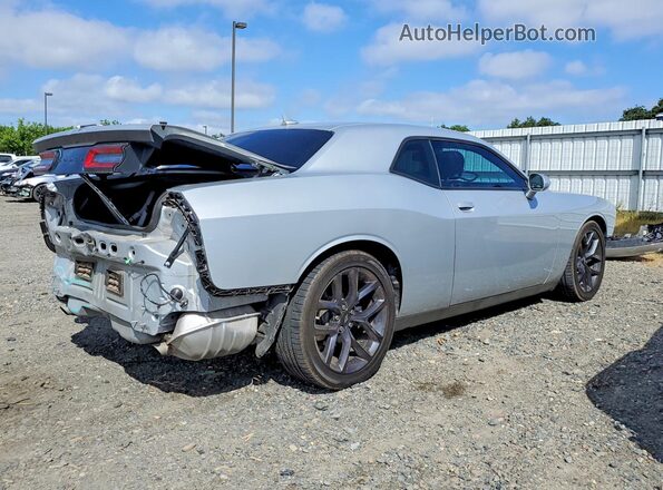2C3CDZJGXPH614680 2023 DODGE CHALLENGER Silver Tył prawy