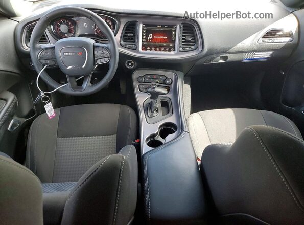 2C3CDZJGXPH614680 2023 DODGE CHALLENGER Silver Widok deski rozdzielczej