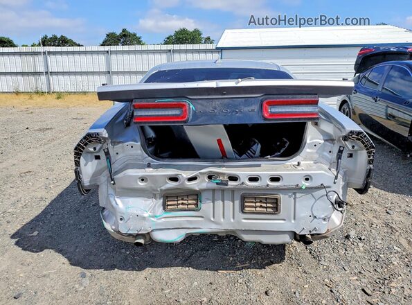 2C3CDZJGXPH614680 2023 DODGE CHALLENGER Silver Widok z tyłu