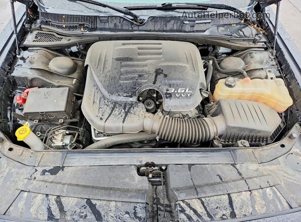 2C3CDZKG1NH160766 2022 DODGE CHALLENGER Черный Вид задней части салона