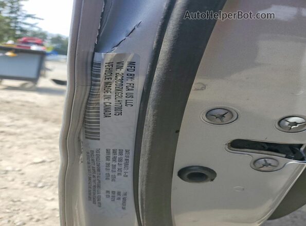 2C3CDZKG2LH178075 2020 DODGE CHALLENGER Gray Widok naklejki z numerem VIN