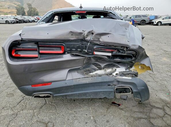 2C3CDZKG7PH659168 2023 DODGE CHALLENGER Gray Widok z tyłu