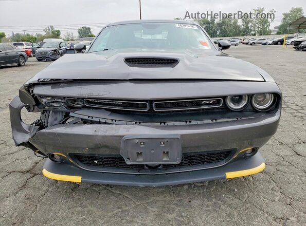 2C3CDZKG7PH659168 2023 DODGE CHALLENGER Gray Widok z przodu
