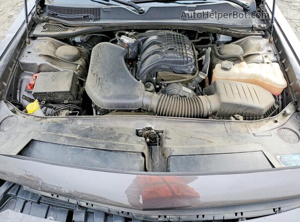 2C3CDZKG7PH659168 2023 DODGE CHALLENGER Gray Widok wnętrza z tyłu
