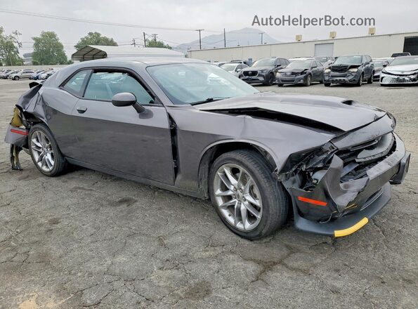 2C3CDZKG7PH659168 2023 DODGE CHALLENGER Gray Przód prawy