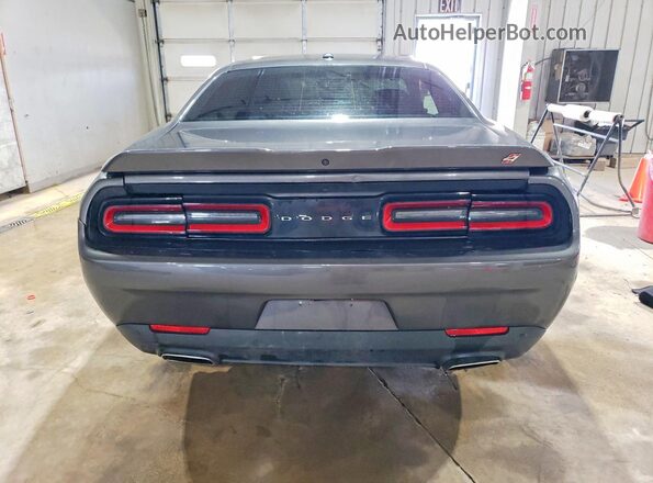 2C3CDZKG8NH223779 2022 DODGE CHALLENGER Серый Вид сзади