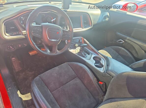 2C3CDZKG9MH618312 2021 DODGE CHALLENGER Red წინა პანელის ხედი