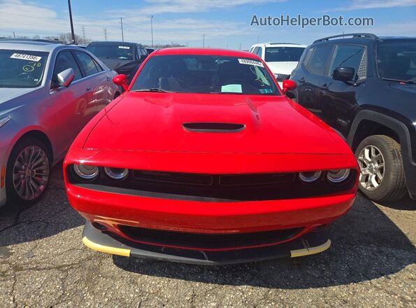 2C3CDZKG9MH618312 2021 DODGE CHALLENGER Red წინა ხედი