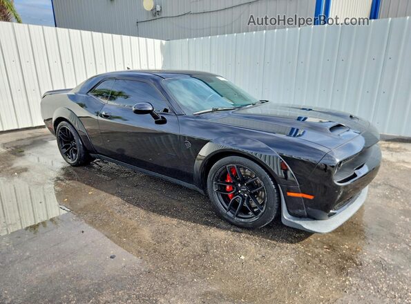 2C3CDZL90KH642236 2019 DODGE CHALLENGER Черный Передняя правая четверть