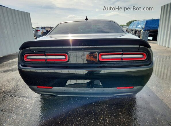 2C3CDZL90KH642236 2019 DODGE CHALLENGER Черный Вид сзади