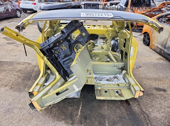 2C3CDZL92MH567428 2021 DODGE CHALLENGER Green Widok wnętrza z tyłu
