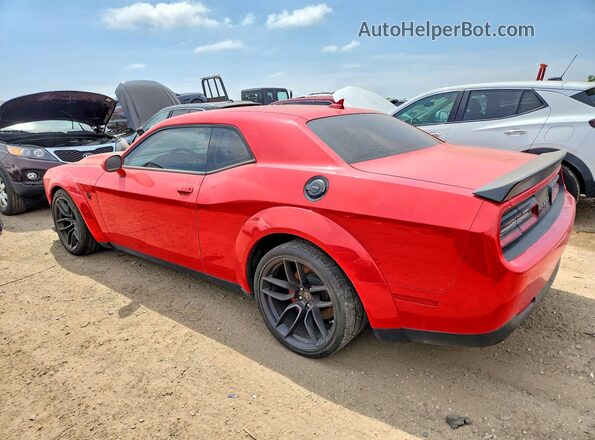 2C3CDZL98KH581380 2019 DODGE CHALLENGER Red Tył lewy